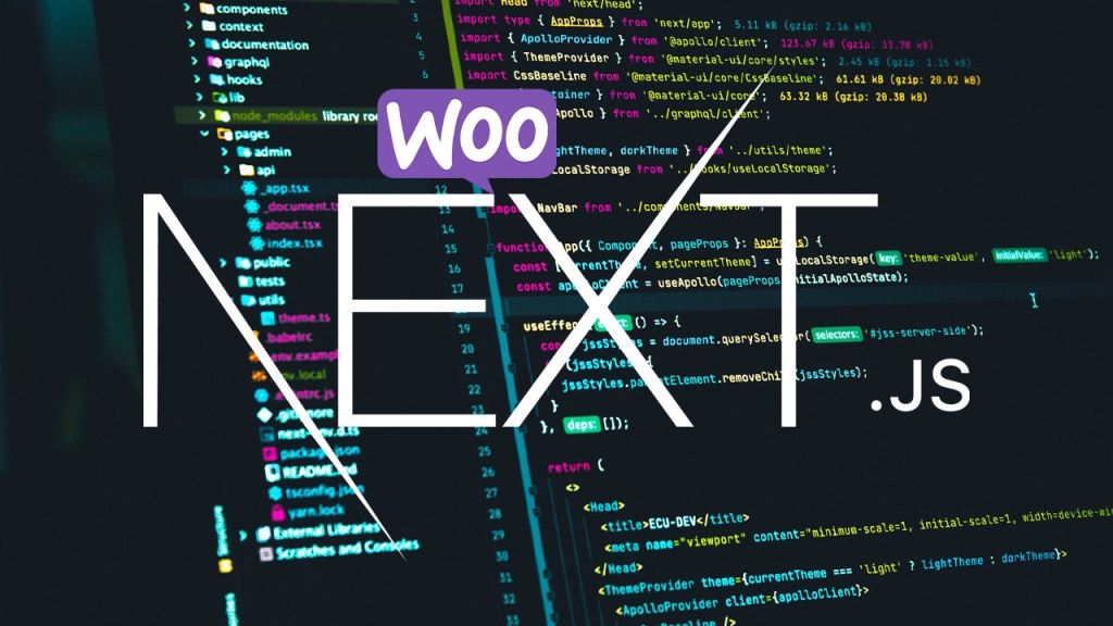 فرانت اند NextJS | بک اند ووکامرس